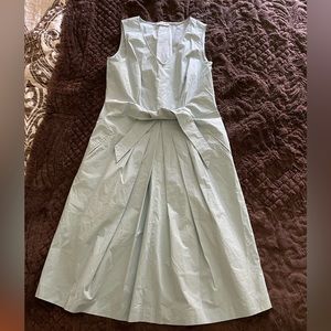 ROSSO35 Womens Mint Green Midi Size 44 Made in Italy